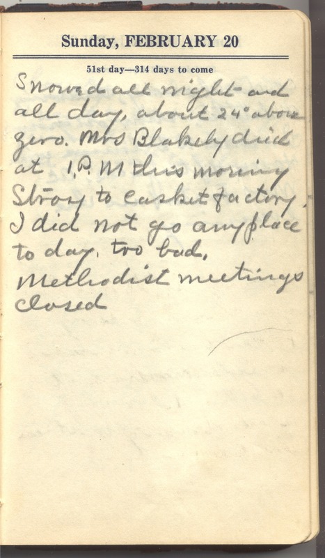 Roberta Hopkins' Diary 1927 (p. 57)