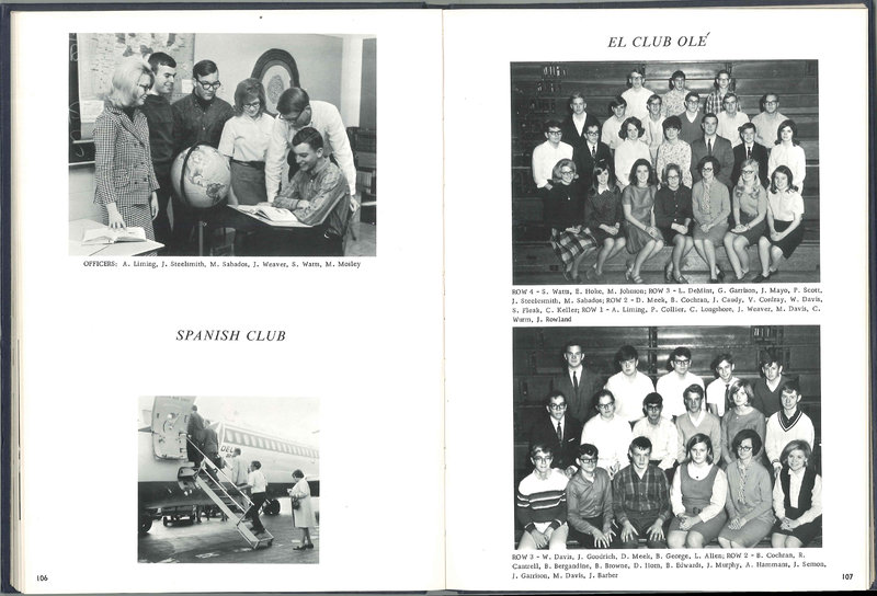 Big Walnut High School Yearbook. 1968: The Flame (p.56)