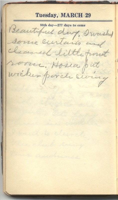 Roberta Hopkins' Diary 1927 (p. 94)