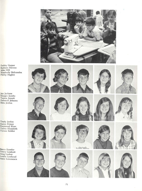 Big Walnut Schools. 1970-1971, Kaleidoscope (p. 73)