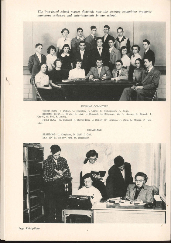 Big Walnut High School Yearbook. 1953: The Flame (p. 33)