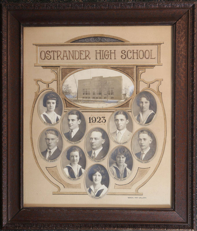 Ostrander High School Class of 1923