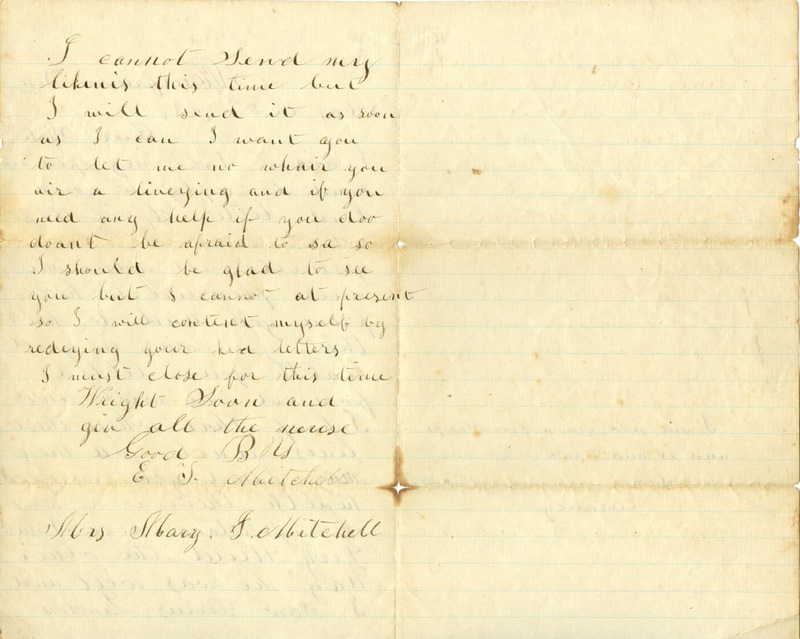 Mitchell Family Civil War Letters (p. 38)