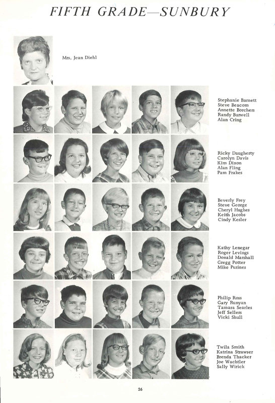 Big Walnut Elementary Schools, Nineteen Hundred and Sixty-nine. (p. 28)