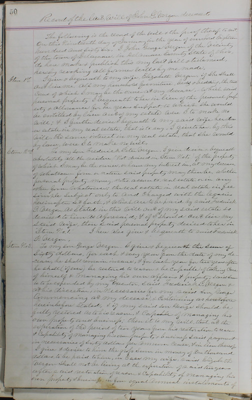 Delaware County Ohio Will Records Vol. 5 1869-1876 (p. 83)