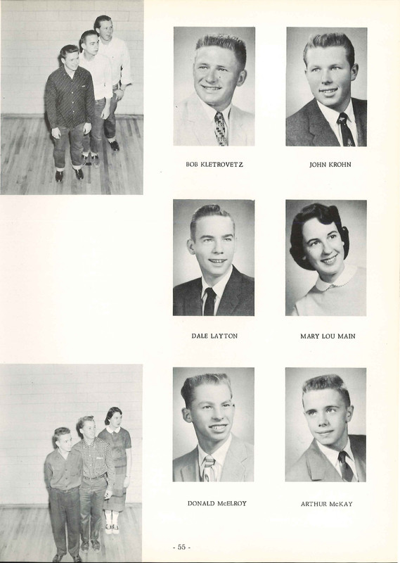 Big Walnut High School Yearbook. 1958: The Flame (58)