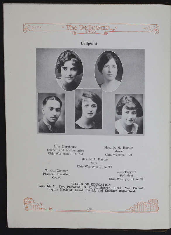 The Delcoan 1925. The annual yearbook of the twelve centralized schools of Delaware County (p. 14)