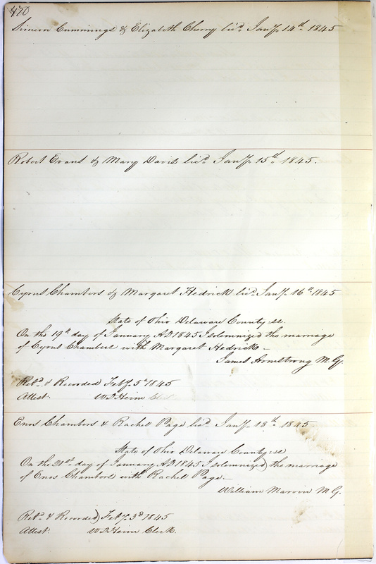 Marriage Records Vol.1 1835-1845 (p. 474)