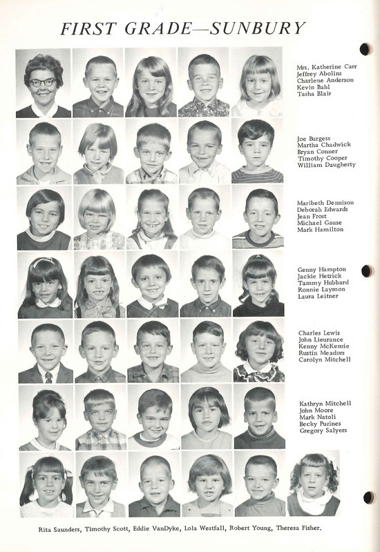 Big Walnut Elementary Schools, 1968. (p. 10)