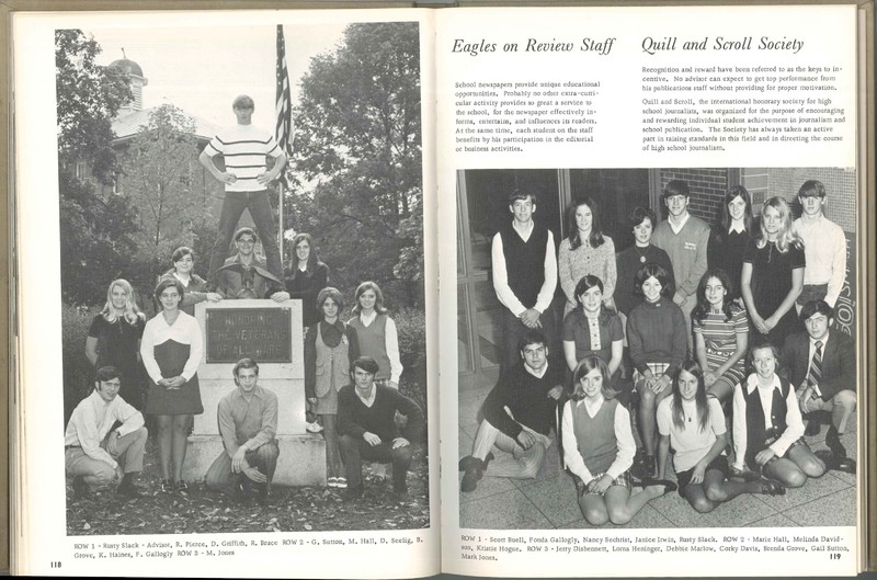 Big Walnut High School Yearbook. 1971: The Eagle (62)