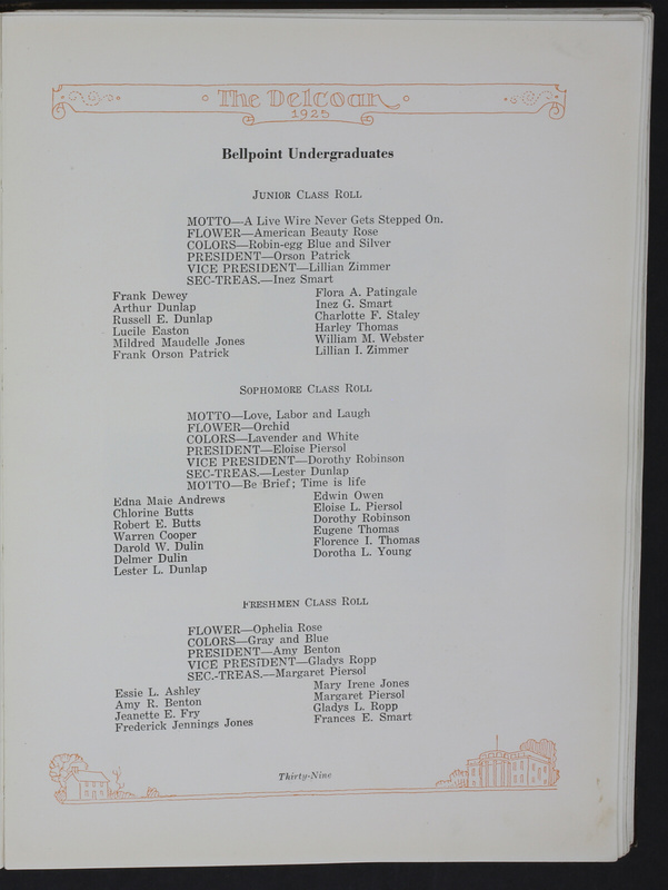 The Delcoan 1925. The annual yearbook of the twelve centralized schools of Delaware County (p. 43)