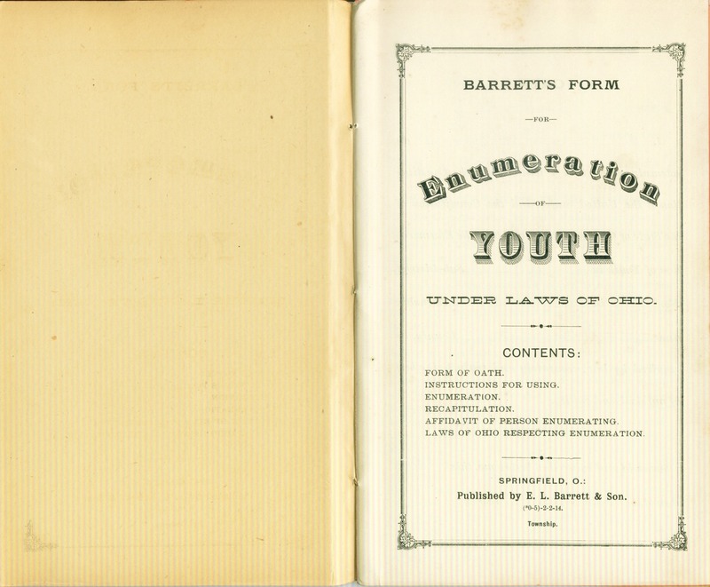 Harlem Township Enumeration of Youth Sub-District 9, July 27, 1893  (p. 2)