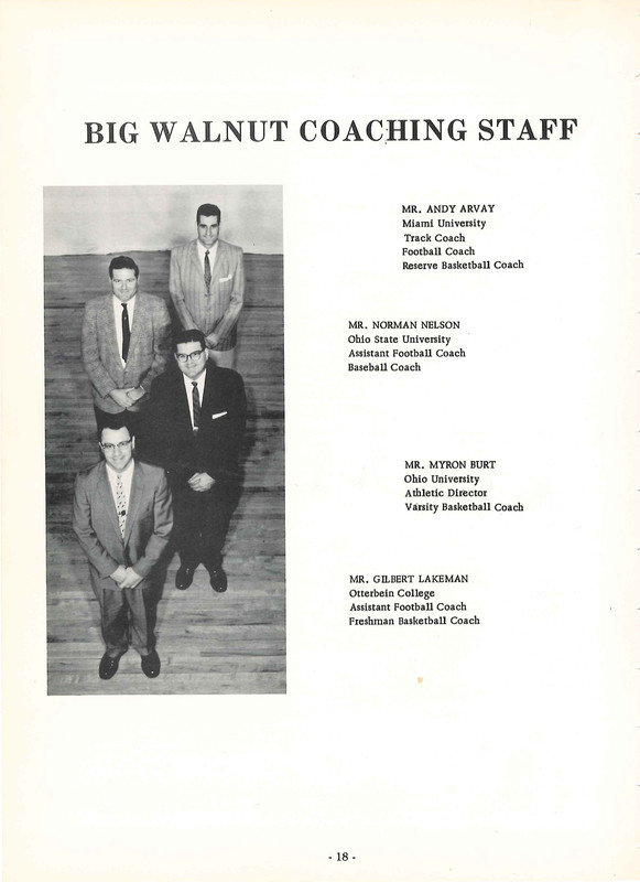 Big Walnut High School Yearbook. 1958: The Flame (21)