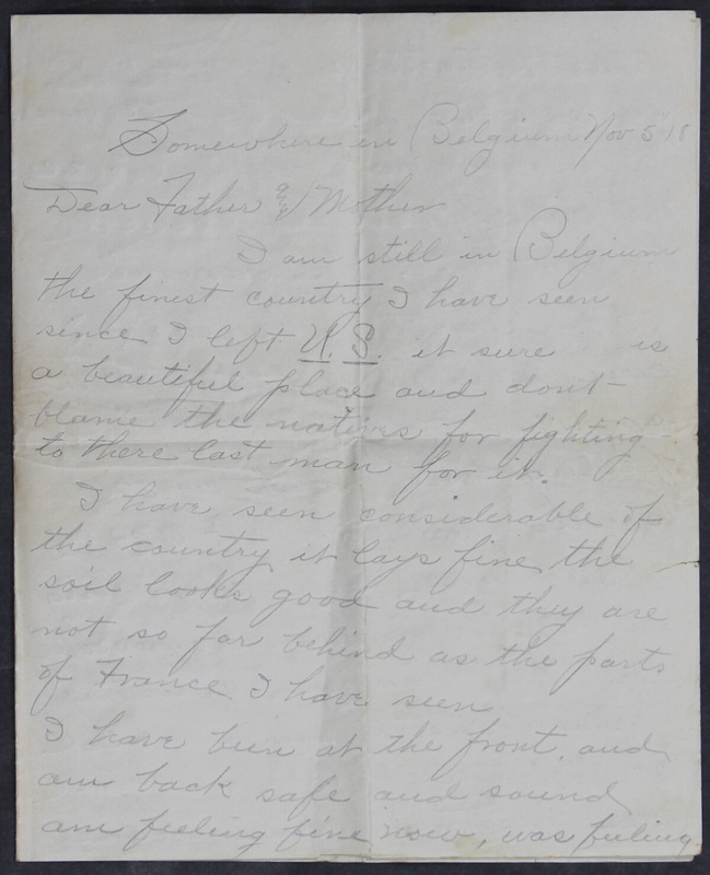 Charlie C. Bricker World War I Letters (p. 74)