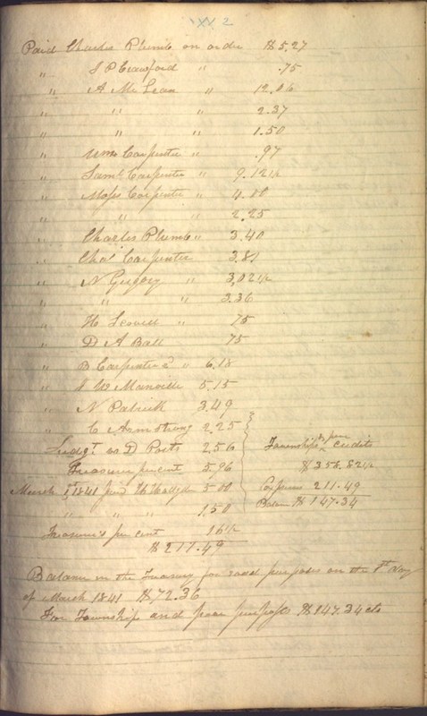 Record Book of Berkshire Township No. 2 1807-1843 (p. 125)