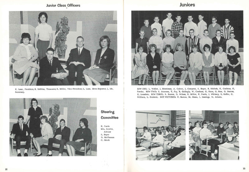 Big Walnut High School Yearbook. 1965: The Flame (p. 19)