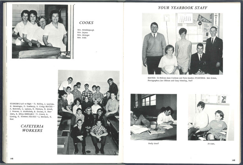 Big Walnut High School Yearbook. 1968: The Flame (p.77)