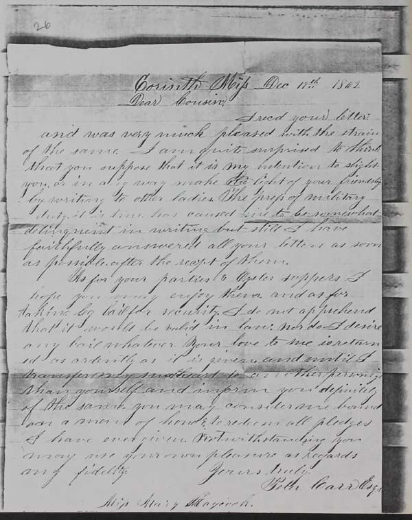 Haycook Civil War Letters 1861-1865 (p. 60)