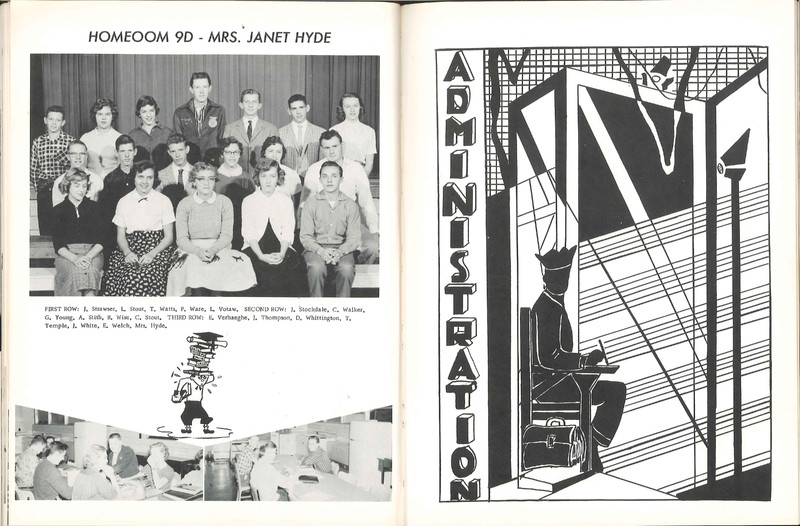 Big Walnut High School Yearbook. 1959: The Flame (47)