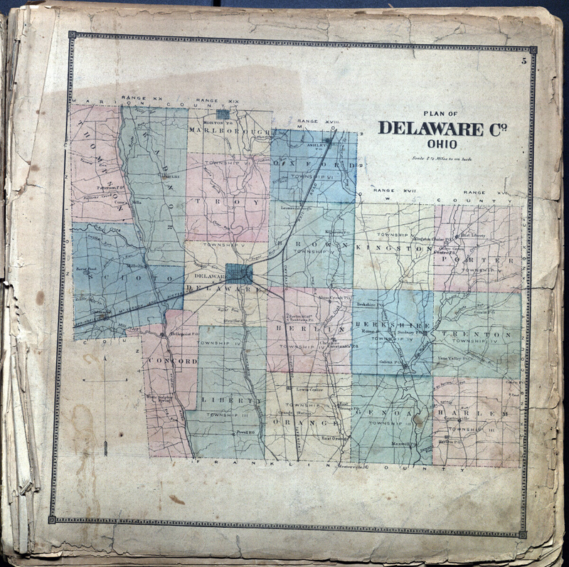 Atlas of Delaware Co., Ohio 1866 (p. 9)