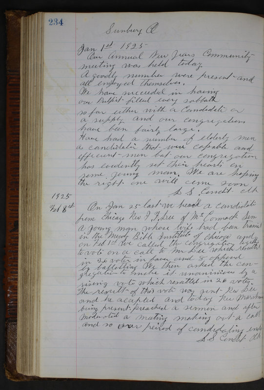 Sessional Records of the 1st Presbyterian Church of Trenton Delaware County Ohio 1873-1937 (p. 222)