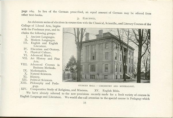 Bulletin of Ohio Wesleyan University (p. 37)