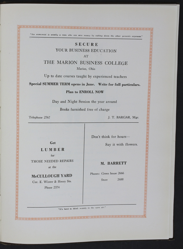 The Delcoan 1925. The annual yearbook of the twelve centralized schools of Delaware County (p. 161)