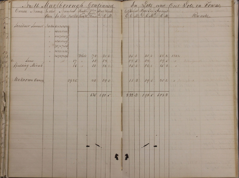 Delaware County Tax Duplicate 1828 Part 1 (p. 104)