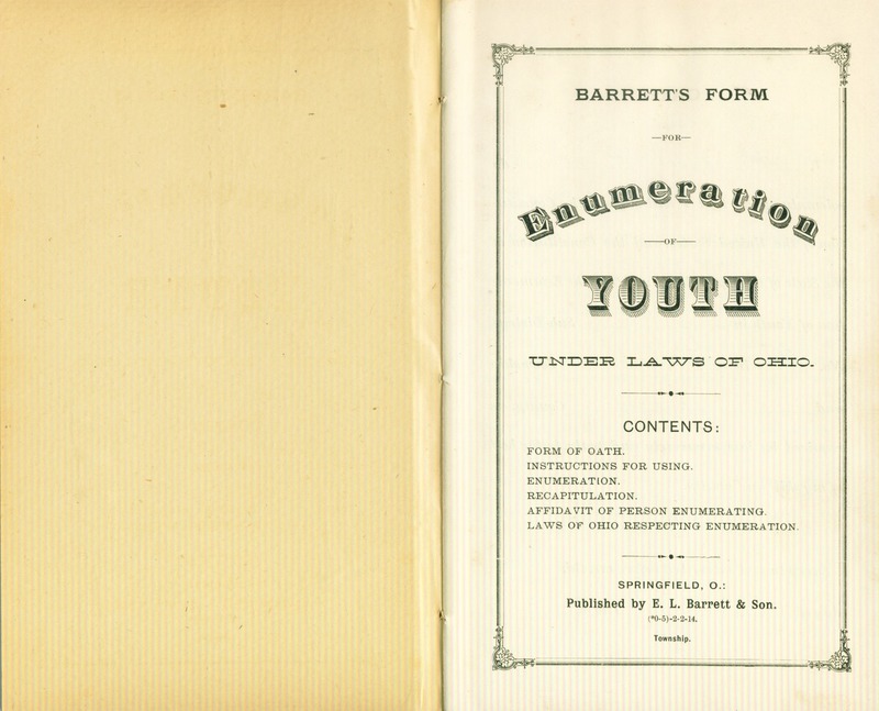 Harlem Township Enumeration of Youth Sub-District 7, July 29, 1893 (p. 2)