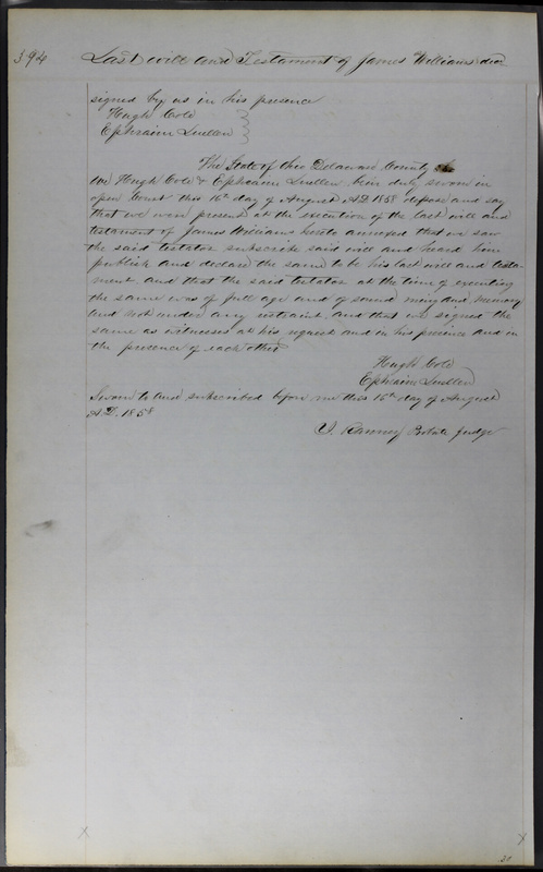 Delaware County Ohio Will Records Vol. 3 1850-1859 (p. 445)