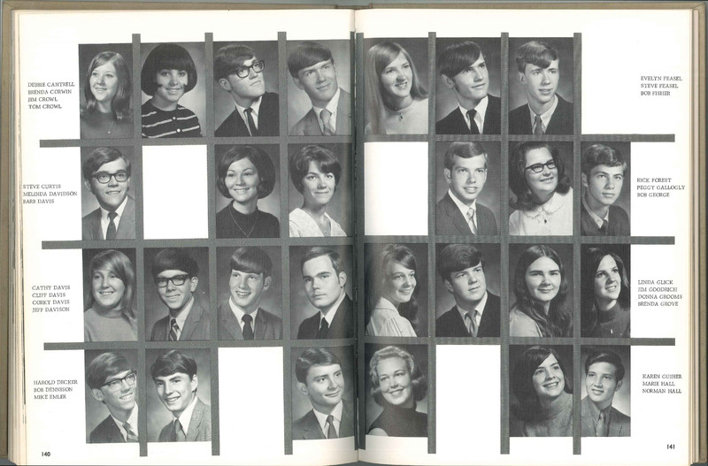 Big Walnut High School Yearbook. 1971: The Eagle (73)