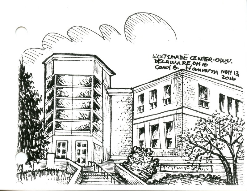 Remembering Ohio Wesleyan University: a sketchbook (p.11)