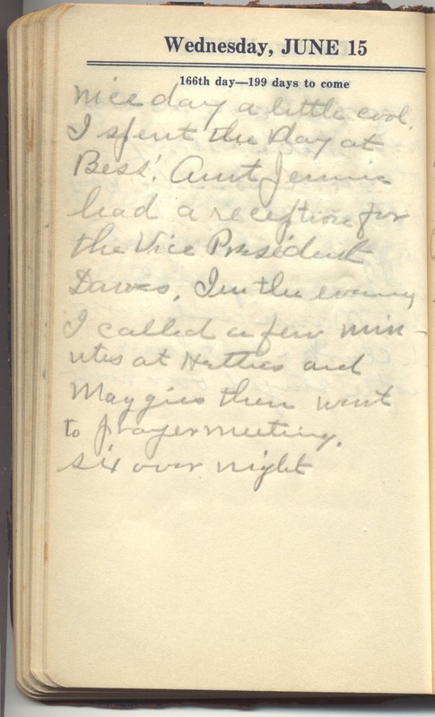 Roberta Hopkins' Diary 1927 (p. 172)