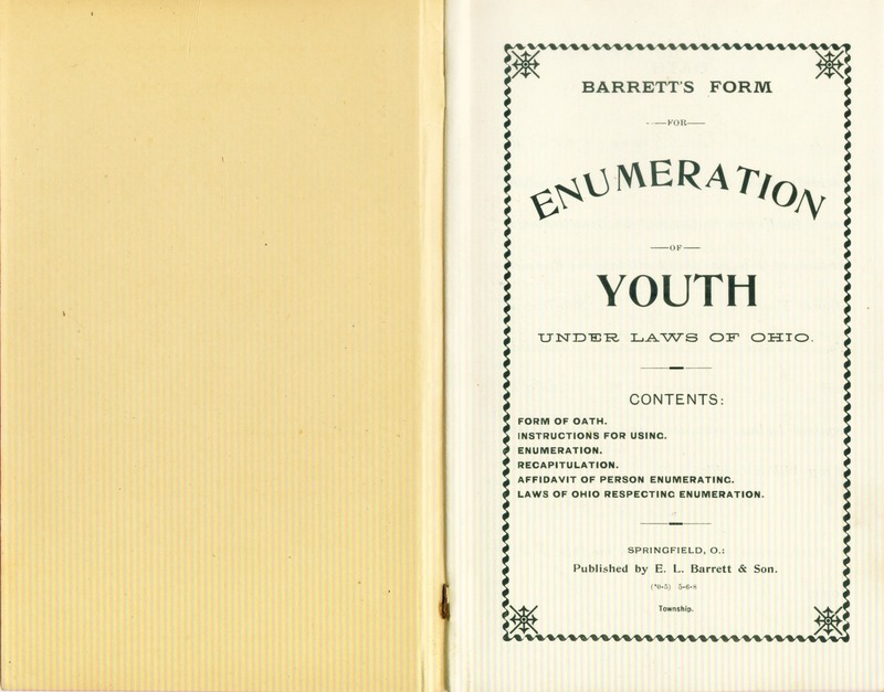 Harlem Township Enumeration of Youth Sub-District 3, July 29th, 1896 (2)