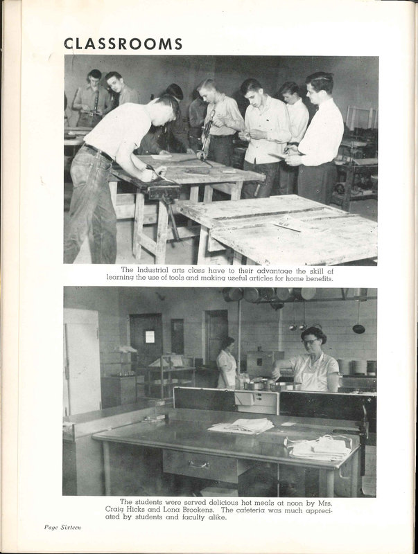 Big Walnut High School Yearbook. 1952: The Flame (p. 19)