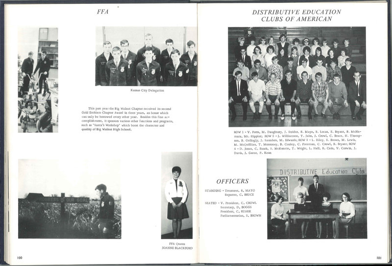 Big Walnut High School Yearbook. 1968: The Flame (p.53)