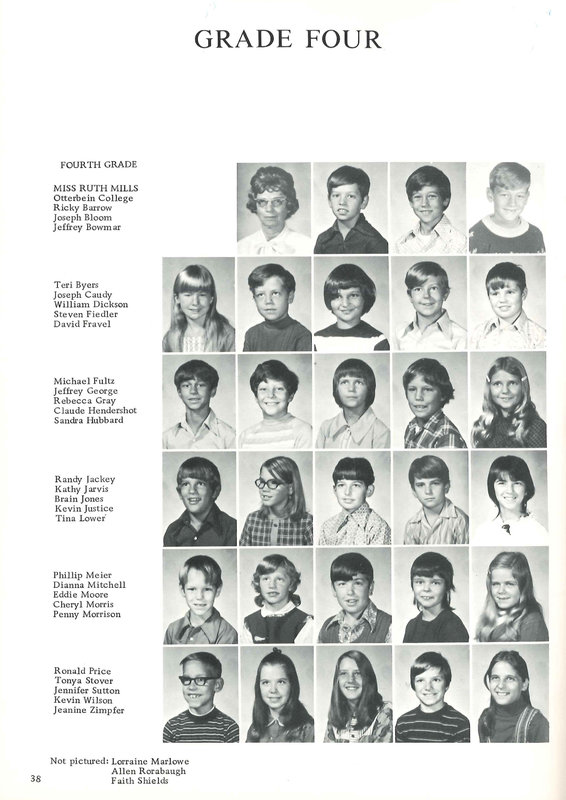 Big Walnut Elementary School. Galena, Harlem, Sunbury, Middle School. 1972-1973 (p. 40)