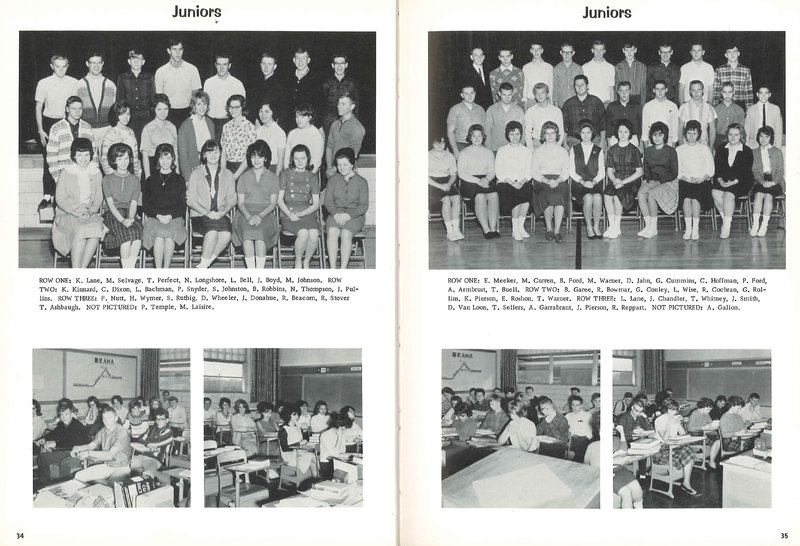 Big Walnut High School Yearbook. 1965: The Flame (p. 20)