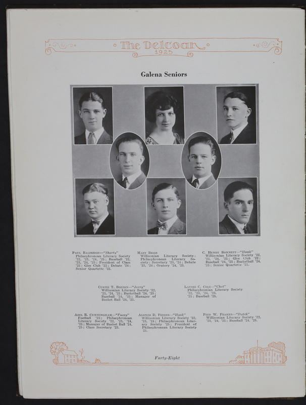 The Delcoan 1925. The annual yearbook of the twelve centralized schools of Delaware County (p. 52)