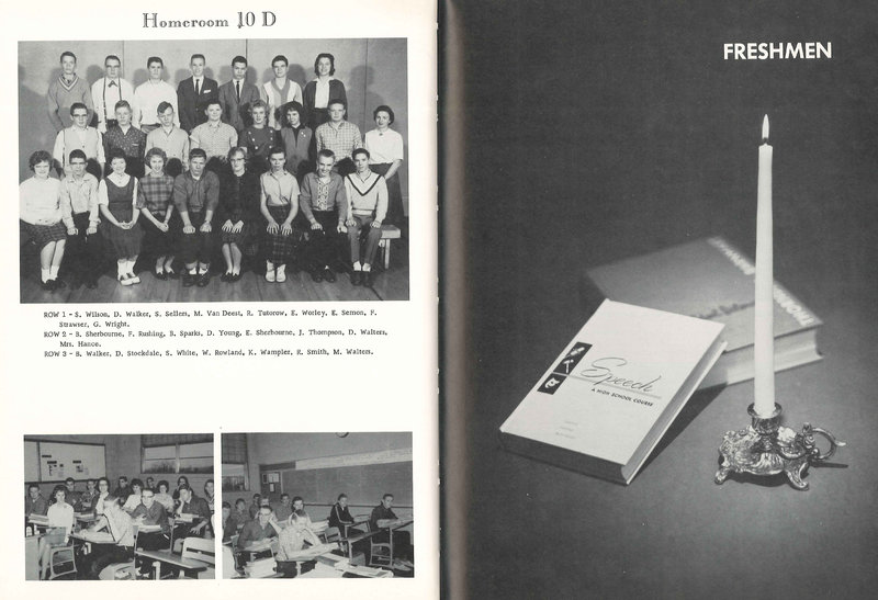 Big Walnut High School Yearbook. 1962: The Flame (24)