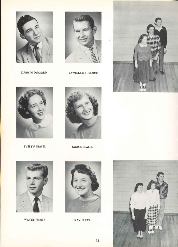 Big Walnut High School Yearbook. 1958: The Flame (55)