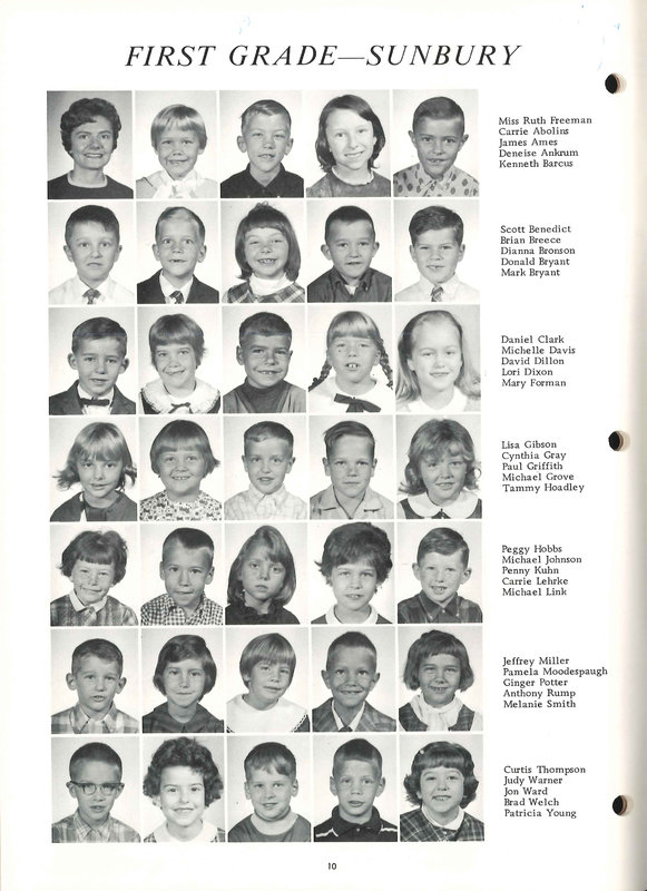 Big Walnut Elementary Schools, 1968. (p. 12)