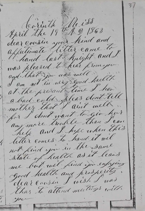 Haycook Civil War Letters 1861-1865 (p. 88)