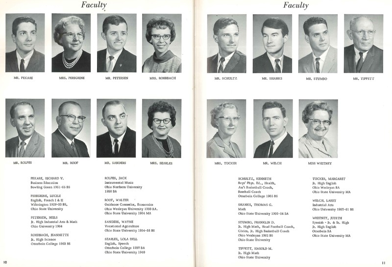 Big Walnut High School Year Book. 1966:The Flame(8)