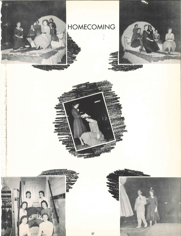 Big Walnut High School Yearbook. 1957: The Flame  (60)