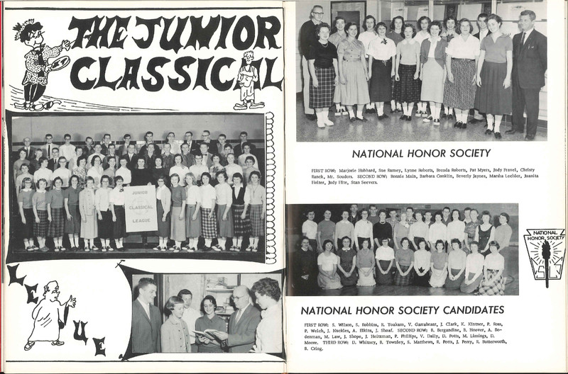 Big Walnut High School Yearbook. 1959: The Flame (32)