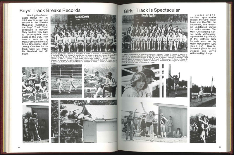 Big Walnut High School Yearbook. 1981: Eagle (p. 45)