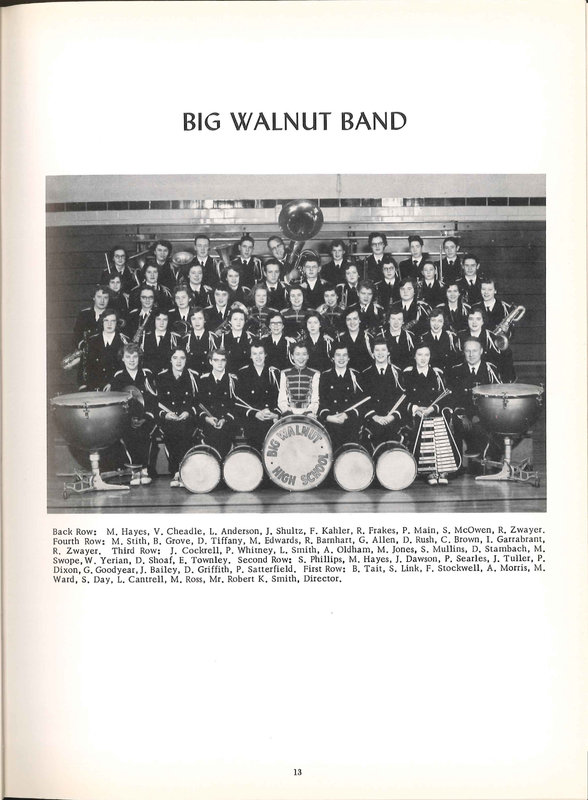 Big Walnut High School Yearbook. 1954: The Flame (p. 14)