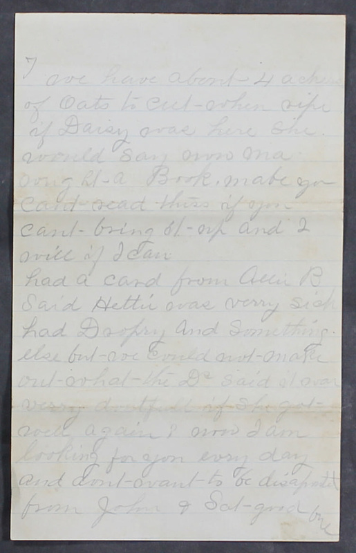 Charlie C. Bricker World War I Letters (p. 12)