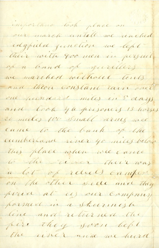 Mitchell Family Civil War Letters (p. 31)